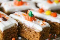 Decadent Harvest Pumpkin Bars