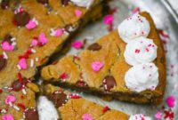 Irresistible Chocolate Chip Celebration Cookie Cake