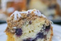 Bursting Blueberry Streusel Coffee Cake