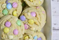 Colorful Soft Chewy M and M Easter Treats