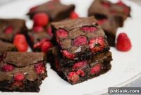 Decadent Raspberry Brownies