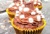 Gooey Smore Brownie Cups