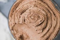 3-Ingredient Keto Fluffy Chocolate Mousse