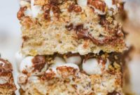 No-Bake S’mores Krispie Bars