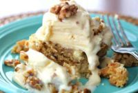 Golden Caramel Blondie Bars