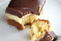 Easy Boston Cream Pie Poke Cake