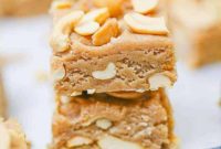 Velvety Cashew Peanut Butter Fudge