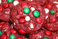 Santa’s Beloved Red Velvet Cookies