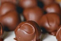 Decadent Milk Chocolate Peanut Butter Truffles