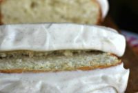 Golden Vanilla Pound Cake with Velvety Vanilla Bean Frosting