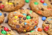 Guilt-Free Flourless Monster Cookies