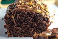 Decadent Chocolate Peanut Butter Banana Bread