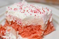 Strawberry Cream Passion Poke Cake