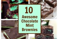 Decadent Chocolate Mint Brownie Recipes