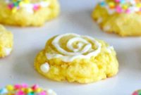 Zesty Lemon Cream Cheese Cookies