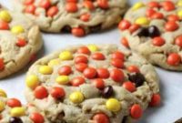 Reeses Pieces Peanut Butter Explosion Cookies