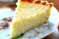 Zesty Tropical Coconut Custard Pie