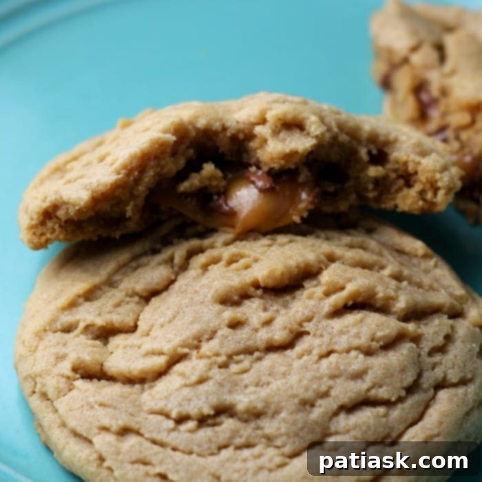Decadent Peanut Butter Caramel Truffle Cookies 1 featured 8327