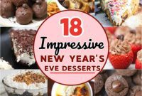 Dazzling Desserts to Ring in the New Year