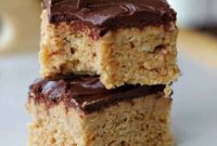 Decadent Peanut Butter Buckeye Krispies