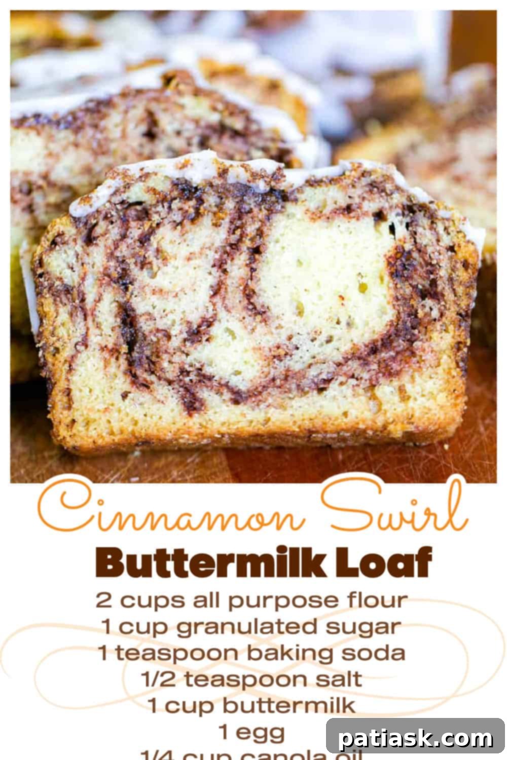 cinnamon quick bread