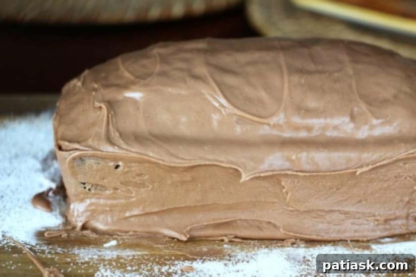 Decadent Banana Pound Cake with Rich Milk Chocolate Glaze 3 Moist Banana Pound Cake with Milk Chocolate Glaze