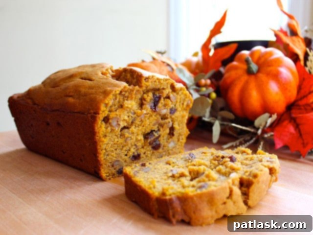 20 Pumpkin Bread Masterpieces for Autumn 11 Moist pumpkin spice cake, rich with autumn flavors and perfect for a cozy treat.