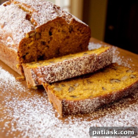 20 Pumpkin Bread Masterpieces for Autumn 24 Rich and moist Black Walnut Pumpkin Bread, featuring unique nutty flavors for fall.