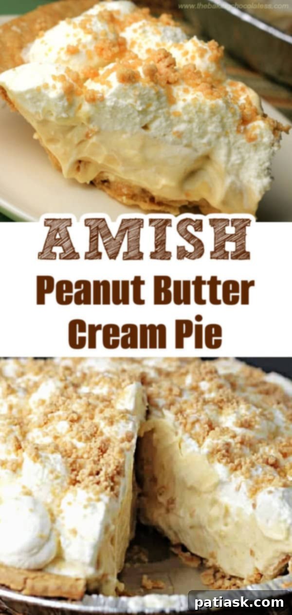 Amish Peanut Butter Dream Pie 9 Amish Peanut Butter Cream Pie