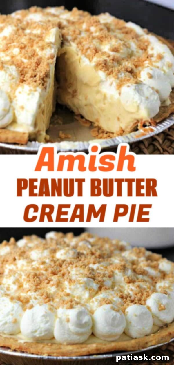 Amish Peanut Butter Dream Pie 10 Amish Peanut Butter Cream Pie