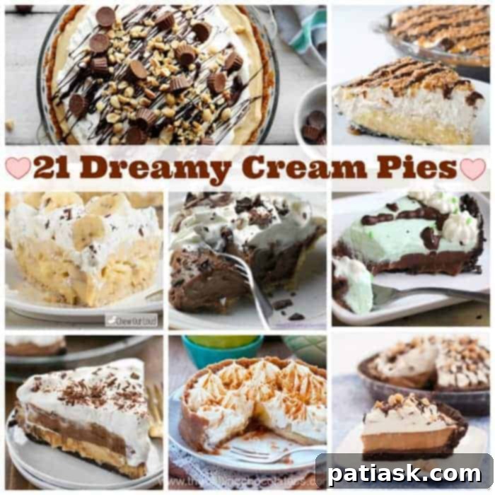 21 Dreamy Cream Pies To Go Ga-Ga Over! delicious pie recipes