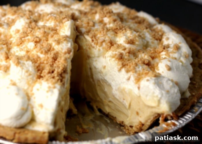 Amish Peanut Butter Cream Pie @ The Baking ChocolaTess - delicious pie recipes