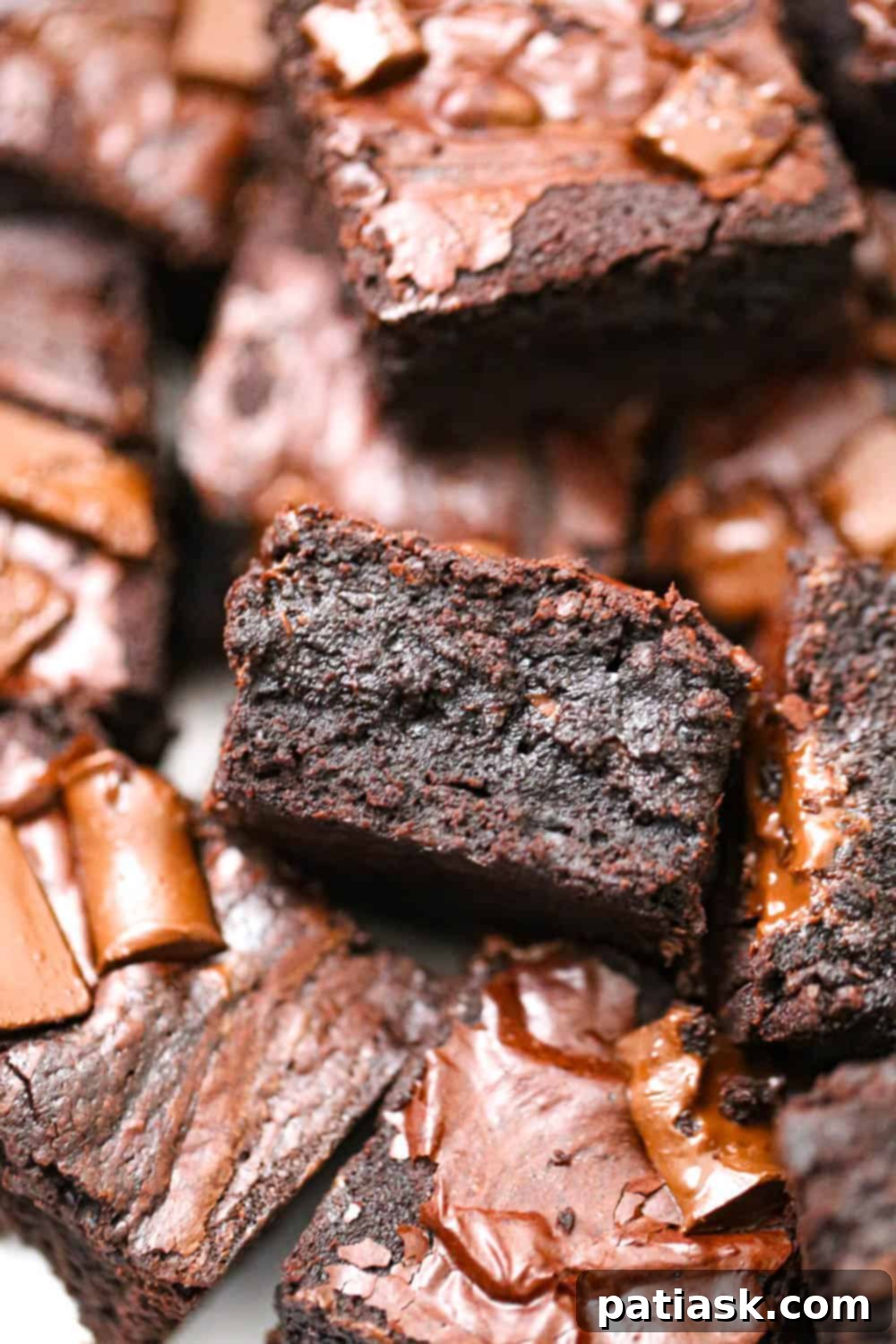 Fudgy Chocolate Chunk Brownies