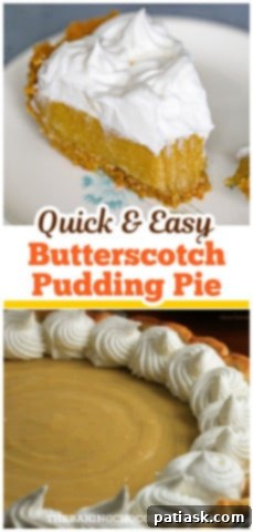 Heavenly Butterscotch Pie 8 homemade Butterscotch pudding recipe