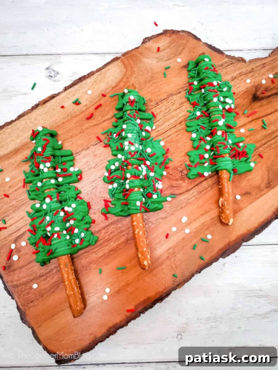 40 Festive Christmas Tree Delights 17 Quick Christmas Tree Pretzels