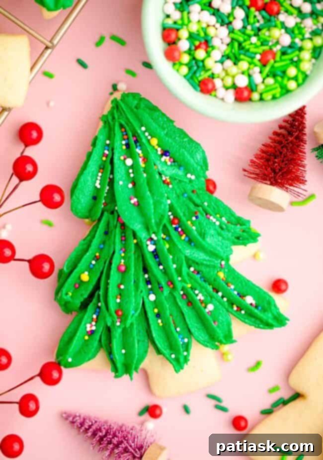 40 Festive Christmas Tree Delights 26 Delightful Christmas Tree Cookies