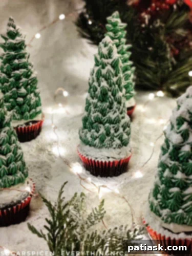 40 Festive Christmas Tree Delights 33 Vegan Christmas Tree Cupcakes