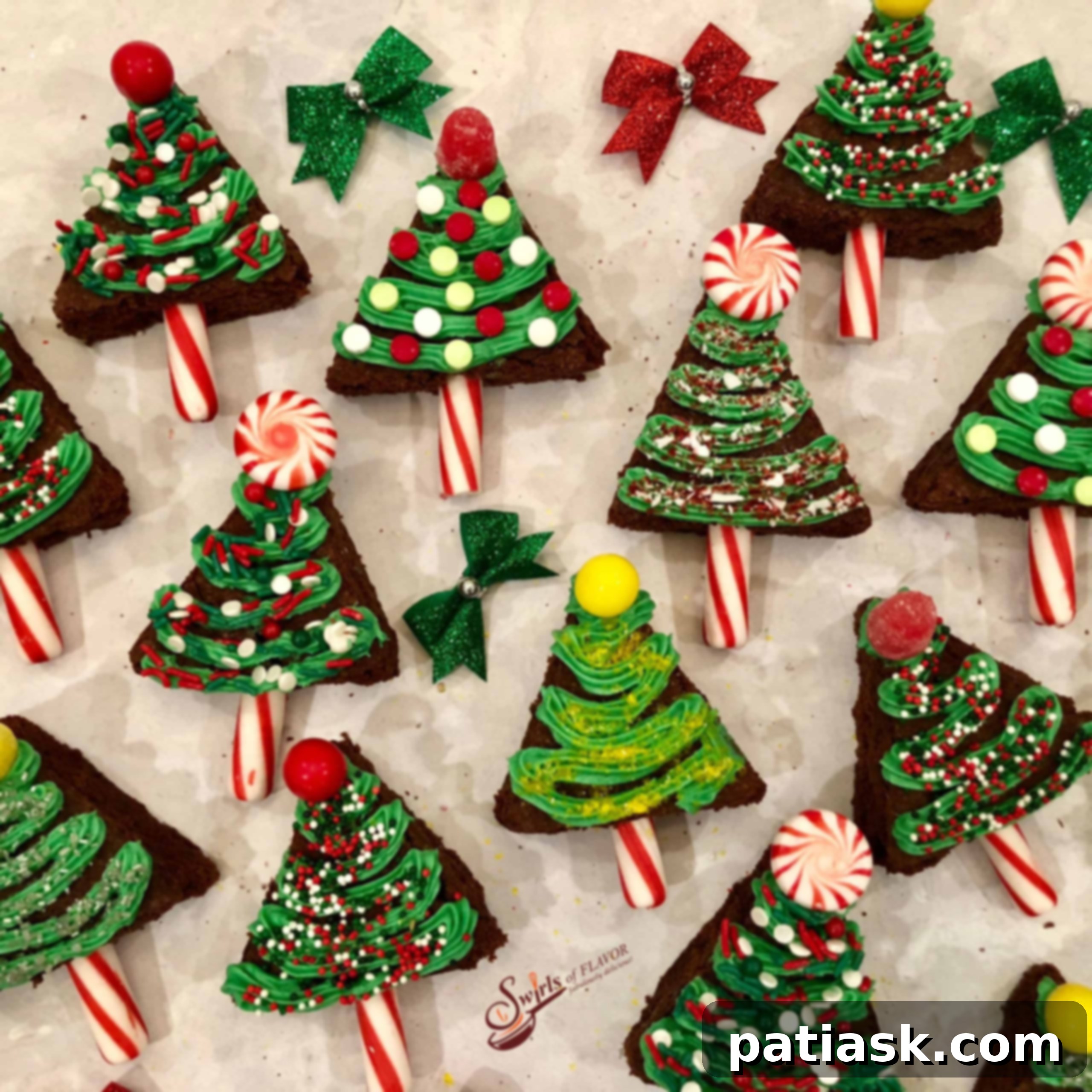 40 Festive Christmas Tree Delights 35 Easy Homemade Christmas Tree Brownies