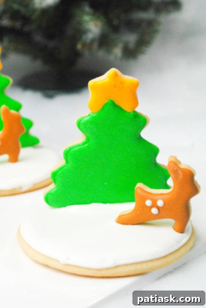 40 Festive Christmas Tree Delights 36 Decorated Christmas Sugar Cookie Ideas