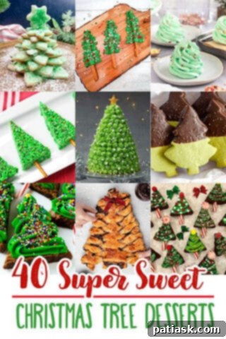 40 Festive Christmas Tree Delights 44 Collection of Super Sweet Christmas Tree Desserts