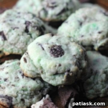 Beautifully arranged Holiday Oreo Cream Cheese Cookies