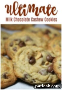 Gourmet Milk Chocolate Cashew Cookies 5 OMG! Ultimate Milk Chocolate Cashew Cookies