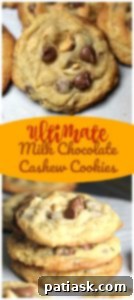 Gourmet Milk Chocolate Cashew Cookies 7 Ultimate Milk Chocolate Cashew Cookies