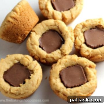 Decadent Peanut Butter Cookie Cups 8 'Awesome' Peanut Butter Cup Cookies