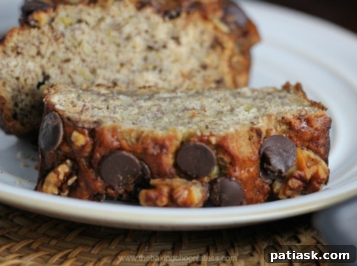 Irresistible Chocolate Chip Banana Nut Bread 5 Perfect Chocolate Chip Banana Nut Bread