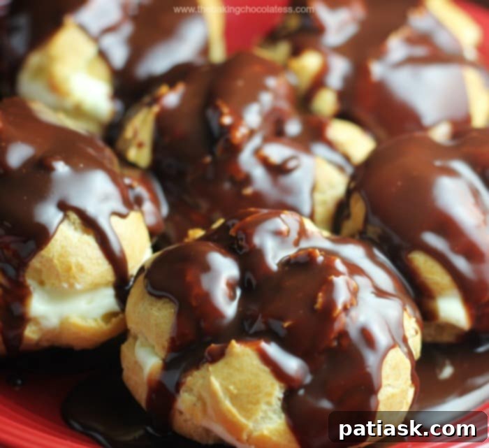 cream-puttdd Heavenly Boston Cream Puffs
