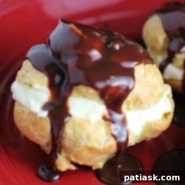 Boston Cream Puff Dreams 4 Heavenly Boston Cream Puffs
