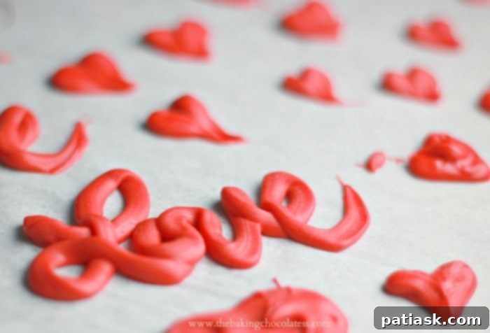 Red Velvet Passion Truffles 4 Red Velvet Truffles with homemade chocolate hearts