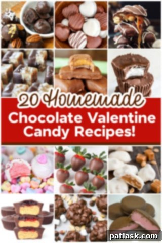 Melt Hearts: 20 Homemade Valentine Chocolate Recipes 12 A selection of chocolate candy recipes ideal for Valentine's Day gifts and celebrations.