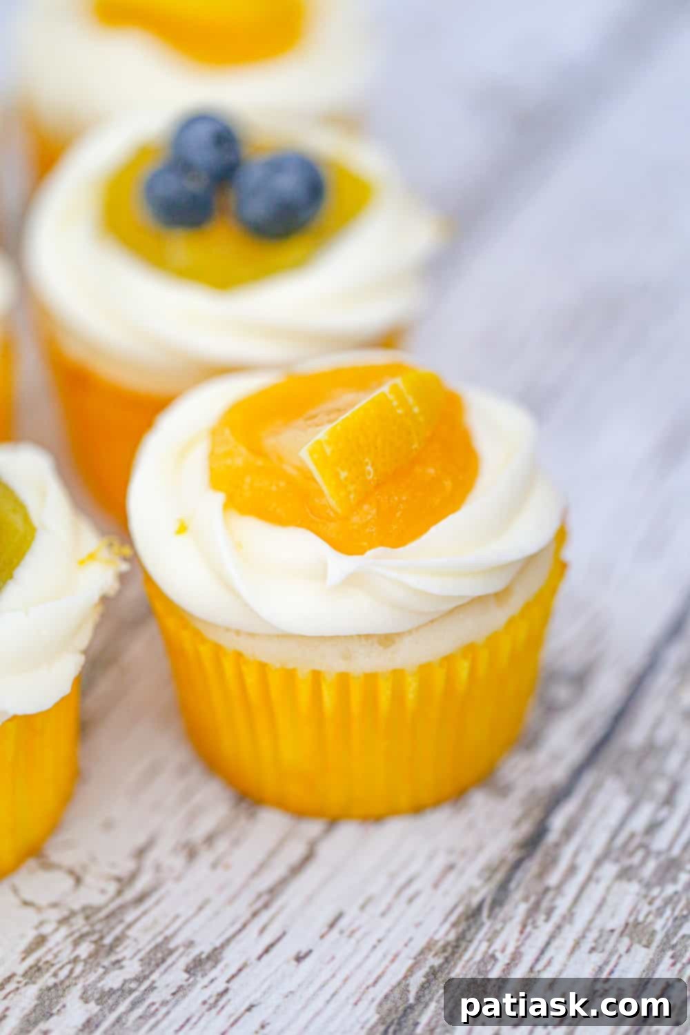 Ultimate Triple Lemon Cupcakes 2 Triple Lemon filled Cupcakes recipe cream cheese frosting